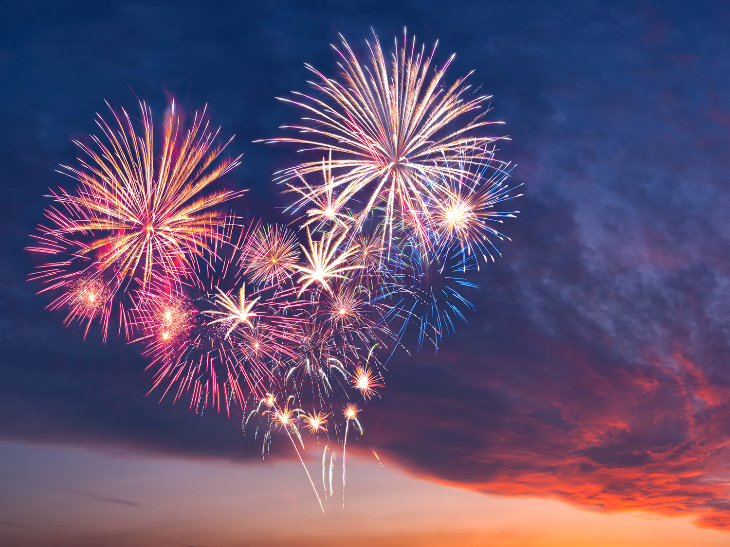 holiday fireworks